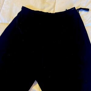 Talbots Black Velvet pants, size 8